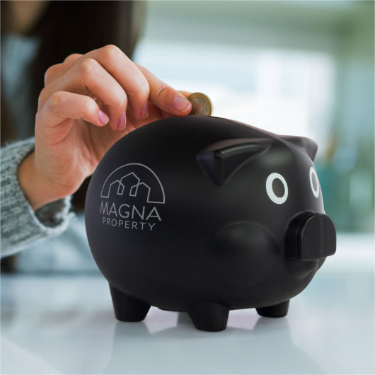 Saver Piggy Banks on desk